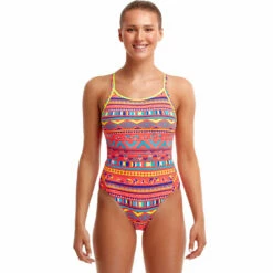 Funkita - Tribe Vibe - Ladies Diamond Back One Piece