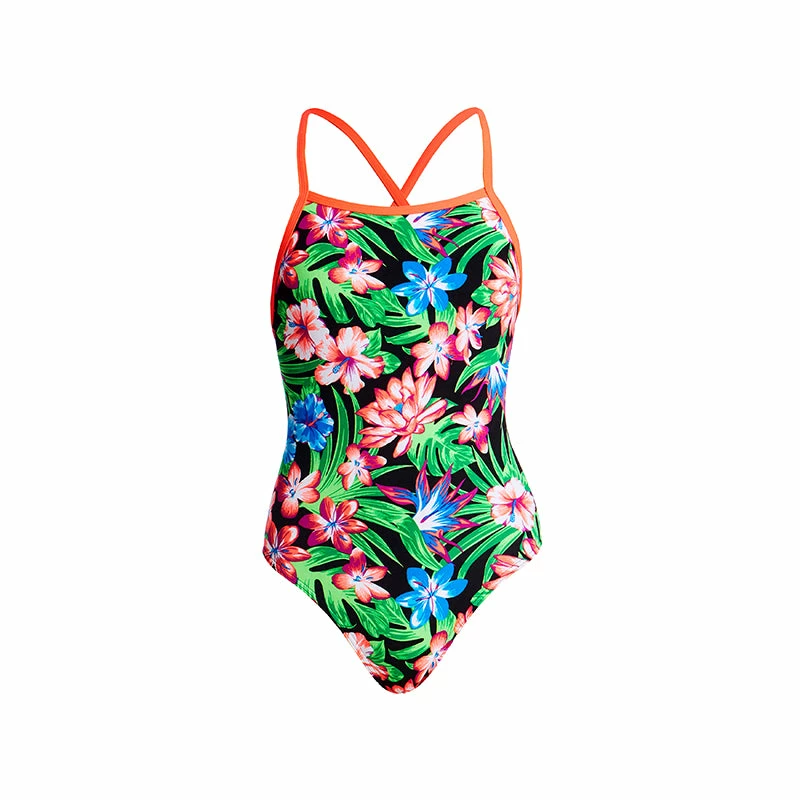 Funkita - Tropic Rocket - Girls Tie Me Tight One Piece 4 Funkita - Tropic Rocket - Girls Tie Me Tight One Piece - Image 2