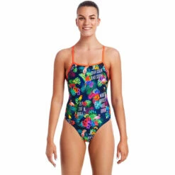 Funkita - Tropic Tag - Ladies Tie Me Tight One Piece