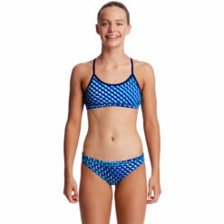 Funkita - Vapour Scale - Girls Racerback Two Piece