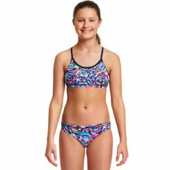 Funkita - Video Star - Girls Racerback Two Piece