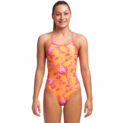 Funkita - Wild Sands - Girls Strapped In One Piece