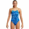 Funkita - Wild Water - Girls Eco Diamond Back One Piece 2 Funkita - Wild Water - Girls Eco Diamond Back One Piece -UK Swimsuit Sales 2024 funkita wild water girls eco diamond back one piece 1