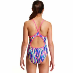 Funkita - Wing Tips - Girls Eco Diamond Back One Piece -UK Swimsuit Sales 2024 funkita wing tips girls eco diamond back one piece 3