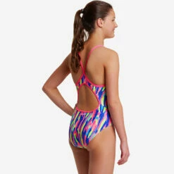 Funkita - Wing Tips - Girls Eco Diamond Back One Piece -UK Swimsuit Sales 2024 funkita wing tips girls eco diamond back one piece 4