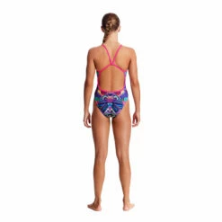 Funkita - Wolf Pack - Girls Single Strap One Piece -UK Swimsuit Sales 2024 funkita wolf pack girls single strap one piece 3