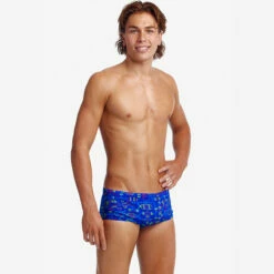 Funky Trunks - Backed Up - Mens Eco Sidewinder Trunks -UK Swimsuit Sales 2024 funky trunks backed up mens eco sidewinder trunks 4