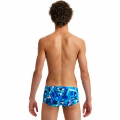 Funky Trunks - Bashed Blue - Boys Sidewinder Trunks -UK Swimsuit Sales 2024 funky trunks bashed blue boys sidewinder trunks 3