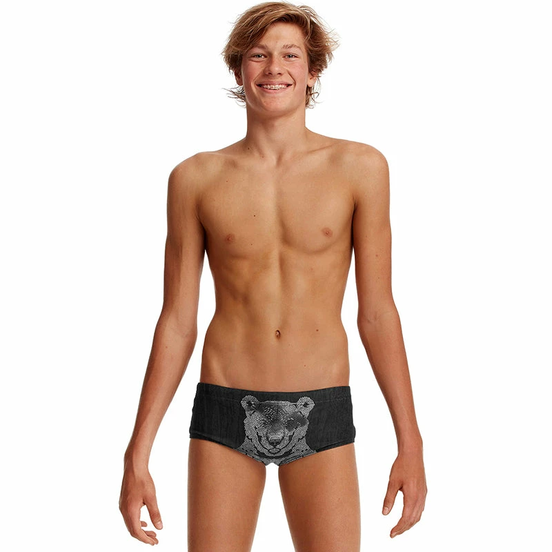 Funky Trunks - Bear Bum - Boys Sidewinder Trunks 3 Funky Trunks - Bear Bum - Boys Sidewinder Trunks