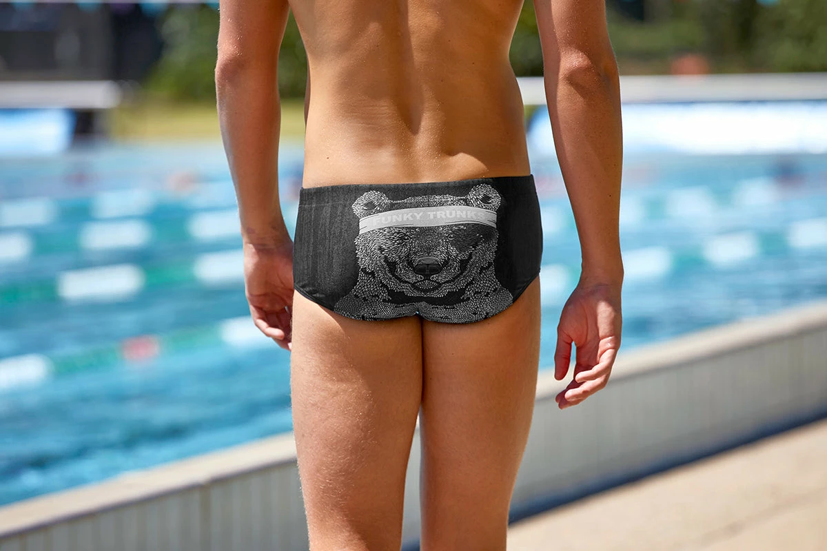 Funky Trunks - Bear Bum - Boys Sidewinder Trunks 7 Funky Trunks - Bear Bum - Boys Sidewinder Trunks - Image 5