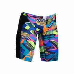 Funky Trunks - Bel Air Beats - Boys Training Jammers -UK Swimsuit Sales 2024 funky trunks bel air beats boys training jammers 3