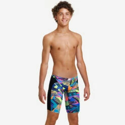 Funky Trunks - Bel Air Beats - Boys Training Jammers -UK Swimsuit Sales 2024 funky trunks bel air beats boys training jammers 6