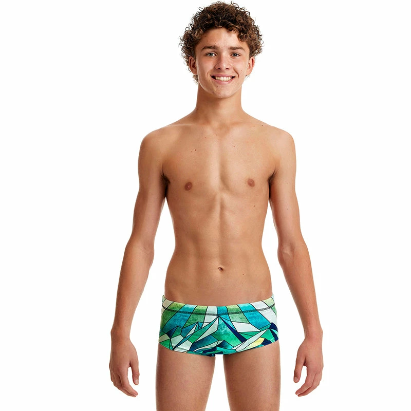 Funky Trunks - Big Blanc - Boys Sidewinder Trunks 3 Funky Trunks - Big Blanc - Boys Sidewinder Trunks