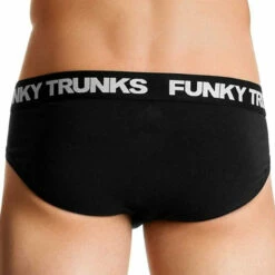 Funky Trunks - Black Attack - Mens Underwear Briefs -UK Swimsuit Sales 2024 funky trunks black attack mens underwear briefs 3