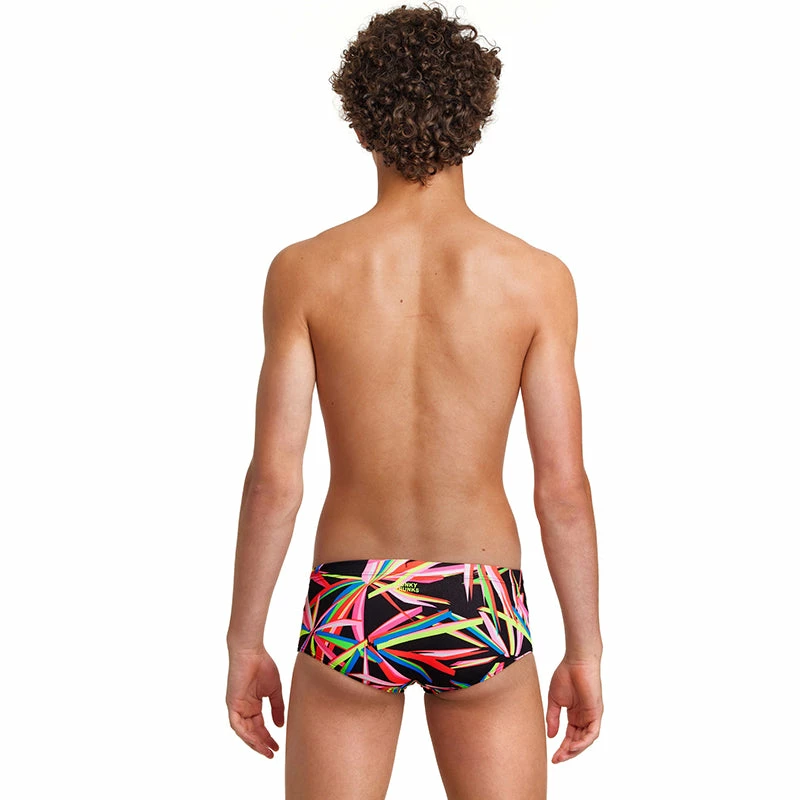 Funky Trunks - Black Blades - Boys Sidewinder Trunks 5 Funky Trunks - Black Blades - Boys Sidewinder Trunks - Image 3