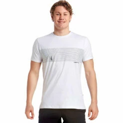 Funky Trunks - Black Line Mens T-Shirt