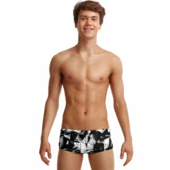 Funky Trunks - Black Tint - Boys Classic Trunks