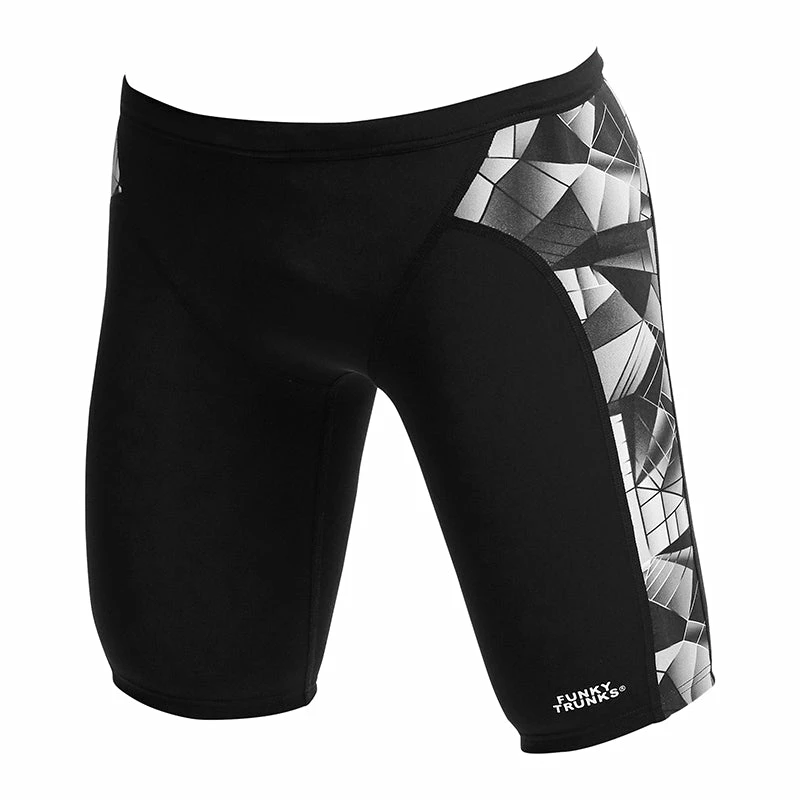 Funky Trunks - Black Tint - Boys Training Jammers 4 Funky Trunks - Black Tint - Boys Training Jammers - Image 2