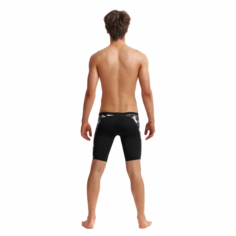 Funky Trunks - Black Tint - Boys Training Jammers 5 Funky Trunks - Black Tint - Boys Training Jammers - Image 3