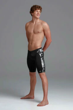 Funky Trunks - Black Tint - Mens Training Jammers -UK Swimsuit Sales 2024 funky trunks black tint mens training jammers 4