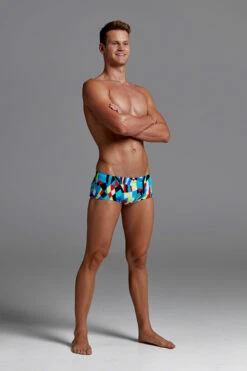 Funky Trunks - Block Chain - Mens Classic Trunks -UK Swimsuit Sales 2024 funky trunks block chain mens classic trunks 3