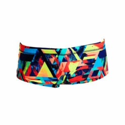 Funky Trunks - Blocked Bars - Boys Sidewinder Trunks -UK Swimsuit Sales 2024 funky trunks blocked bars boys sidewinder trunks 2