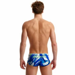 Funky Trunks - Blue Ascent - Mens Sidewinder Trunks -UK Swimsuit Sales 2024 funky trunks blue ascent mens sidewinder trunks 3