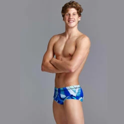 Funky Trunks - Blue Ascent - Mens Sidewinder Trunks -UK Swimsuit Sales 2024 funky trunks blue ascent mens sidewinder trunks 4