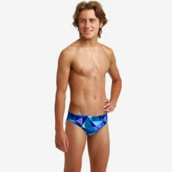 Funky Trunks - Blue Bars - Boys Classic Briefs 8 Funky Trunks - Blue Bars - Boys Classic Briefs -UK Swimsuit Sales 2024 funky trunks blue bars boys classic briefs 4