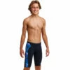 Funky Trunks - Blue Bars - Boys Training Jammers -UK Swimsuit Sales 2024 funky trunks blue bars boys training jammers 1