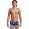 Funky Trunks - Blue Bars - Mens Classic Trunks