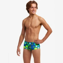 Funky Trunks - Blue Bottle - Boys Sidewinder Trunks -UK Swimsuit Sales 2024 funky trunks blue bottle boys sidewinder trunks 4