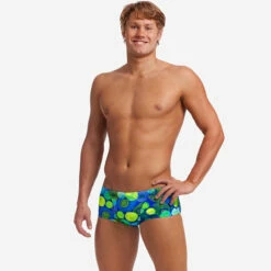 Funky Trunks - Blue Bottle - Mens Classic Trunks -UK Swimsuit Sales 2024 funky trunks blue bottle mens classic trunks 4