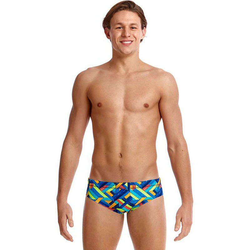 Funky Trunks - Boarded Up - Mens Classic Briefs 3 Funky Trunks - Boarded Up - Mens Classic Briefs