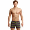 Funky Trunks - Bright Lights - Mens Shorty Shorts Short