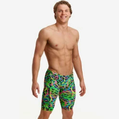 Funky Trunks - Burnouts - Mens Training Jammers -UK Swimsuit Sales 2024 funky trunks burnouts mens training jammers 5