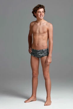 Funky Trunks - City Shadows - Boys Classic Trunks -UK Swimsuit Sales 2024 funky trunks city shadows boys classic trunks 4