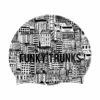 Funky Trunks - City Shadows - Silicone Swimming Cap -UK Swimsuit Sales 2024 funky trunks city shadows silicone swimming cap