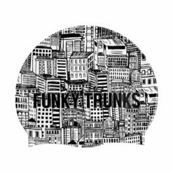 Funky Trunks - City Shadows - Silicone Swimming Cap