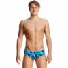 Funky Trunks - Crack Attack Mens Classic Briefs -UK Swimsuit Sales 2024 funky trunks crack attack mens classic briefs 1