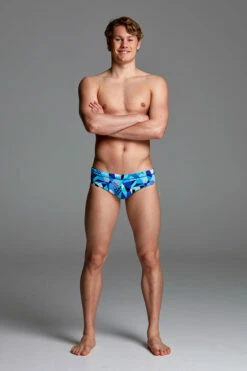 Funky Trunks - Crack Attack Mens Classic Briefs -UK Swimsuit Sales 2024 funky trunks crack attack mens classic briefs 4