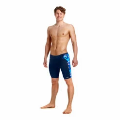 Funky Trunks - Crack Attack Mens Training Jammers -UK Swimsuit Sales 2024 funky trunks crack attack mens training jammers 5