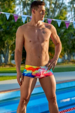 Funky Trunks - Cumulus Mens Plain Front Trunks -UK Swimsuit Sales 2024 funky trunks cumulus mens plain front trunks 5