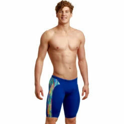 Funky Trunks - Dripping Paint - Mens Training Jammers -UK Swimsuit Sales 2024 funky trunks dripping paint mens training jammers 5
