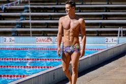 Funky Trunks - Dunking Donuts Mens Classic Trunks -UK Swimsuit Sales 2024 funky trunks dunking donuts mens classic trunks 10