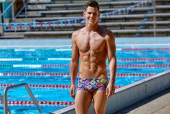 Funky Trunks - Dunking Donuts Mens Classic Trunks -UK Swimsuit Sales 2024 funky trunks dunking donuts mens classic trunks 9