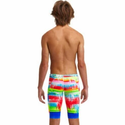 Funky Trunks - Dye Hard - Boys Training Jammers -UK Swimsuit Sales 2024 funky trunks dye hard boys training jammers 3