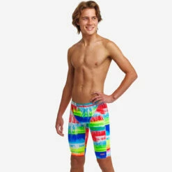 Funky Trunks - Dye Hard - Boys Training Jammers -UK Swimsuit Sales 2024 funky trunks dye hard boys training jammers 5