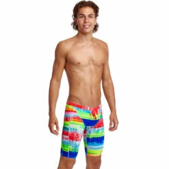 Funky Trunks - Dye Hard - Mens Training Jammers -UK Swimsuit Sales 2024 funky trunks dye hard mens training jammers 4