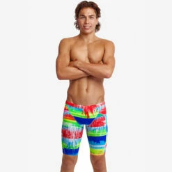 Funky Trunks - Dye Hard - Mens Training Jammers -UK Swimsuit Sales 2024 funky trunks dye hard mens training jammers 5